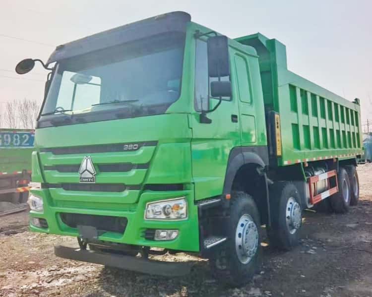 Reman Howo 8×4 Dump Truck 380 5 Howo heavy reman dump truck 50 ton 8x4 for sale