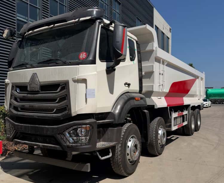 Reman Howo NX 8x4 Dump Truck U Shape 2 Industrial Reman Dump Trucks Howo NX 8x4 for Sale