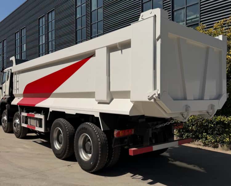 Reman Howo NX 8x4 Dump Truck U Shape 3 Industrial Reman Dump Trucks Howo NX 8x4 for Sale