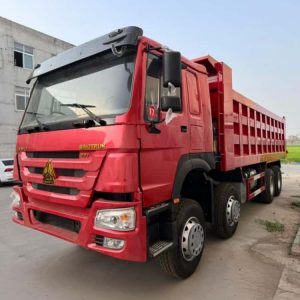remanufactured howo 8×4 dump truck 371